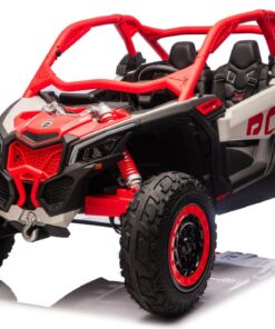 CAN‑AM Turbo RR 24V 4×4 raudonas elektromobilis
