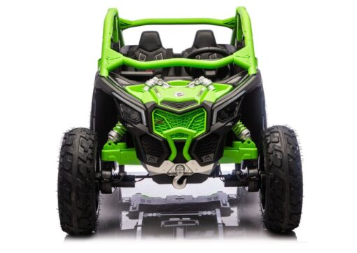 CAN‑AM Turbo RR 24V 4×4 žalias elektromobilis