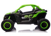 CAN‑AM Turbo RR 24V 4×4 žalias elektromobilis