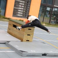 Classic World dviejų dalių sulankstomas gimnastikos kilimas