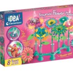 Clementoni Idea Art – „Flower Lab & Bouquets“ kūrybinis rinkinys