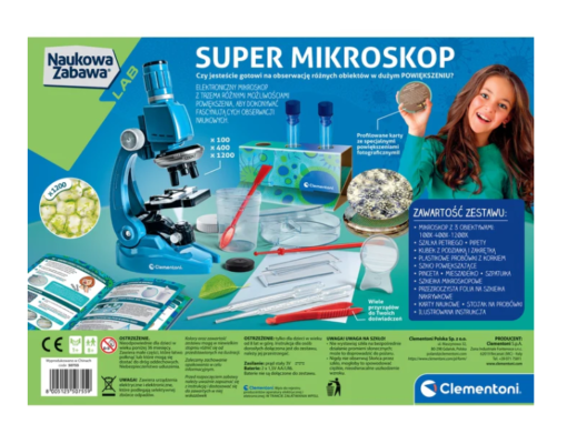 Clementoni Science Fun super mikroskopas