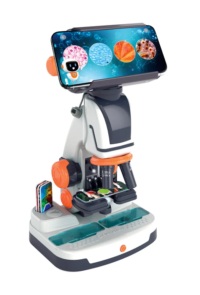 Clementoni Scientific Fun – Interaktyvus skaitmeninis mikroskopas su AI ir Wi‑Fi kamera
