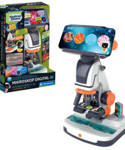 Clementoni Scientific Fun – Interaktyvus skaitmeninis mikroskopas su AI ir Wi‑Fi kamera
