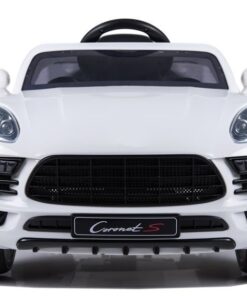 Coronet S – elektrinis automobilis vaikams baltas