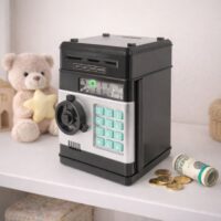 DIY elektroninis seifas su PIN garsu