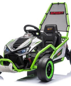 DM‑107 – 24V 7Ah – 2×200W „Mute Motor“ – DRIFT – Žalias