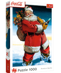 Dėlionė 1000 detalių – „Coca‑Cola: Santa in the Snow“
