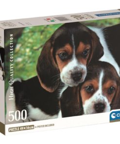 Dėlionė 500 dalių – „Biglių šuniukai“