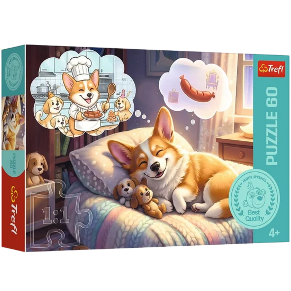 Pusle 60 t&uuml;kki &ndash; "Corgi unen&auml;omaal"