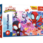Dėlionė 60 detalių – „Heroiškas nuotykis“ – Spidey ir super draugai