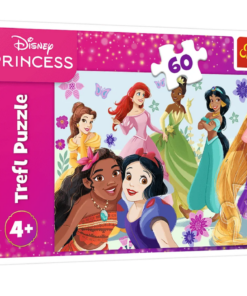Dėlionė 60 detalių – „Princesės veiksme“