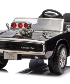 Dodge Charger R/T 24V juodas elektromobilis