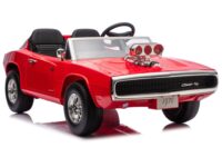 Dodge Charger R/T 24V raudonas elektromobilis