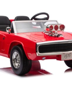 Dodge Charger R/T 24V raudonas elektromobilis