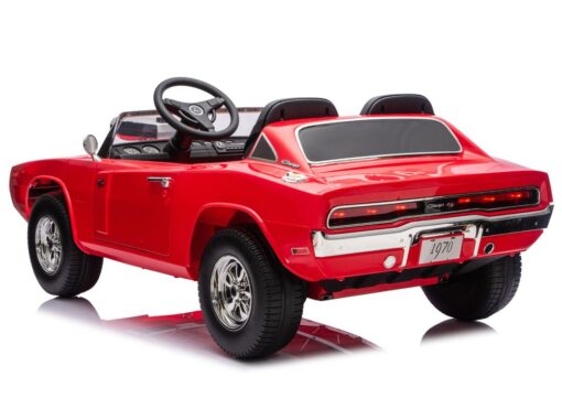 Dodge Charger R/T 24V raudonas elektromobilis