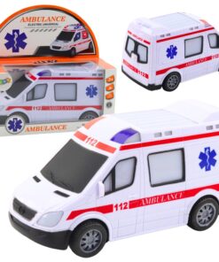 Elektrinė greitosios pagalbos mašina su šviesomis