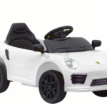 Elektrinis vaikiškas baltas automobilis WMT‑666 12V