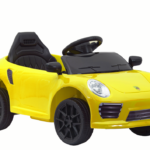 Elektrinis vaikiškas geltonas automobilis WMT‑666 12V