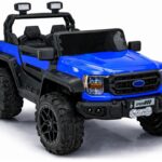 Elektromobilis vaikams 4×4 22F – 12V 10Ah – Mėlynas