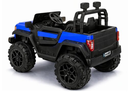 Elektromobilis vaikams 4×4 22F – 12V 10Ah – Mėlynas
