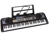 Elektroninis pianinas vaikams su mikrofonu