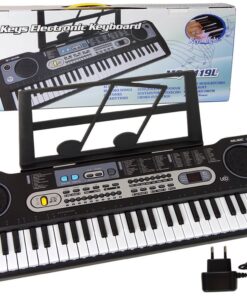 Elektroninis pianinas vaikams su mikrofonu