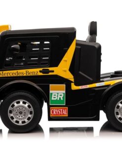 Geltonas Mercedes XMX622 elektromobilis vaikams