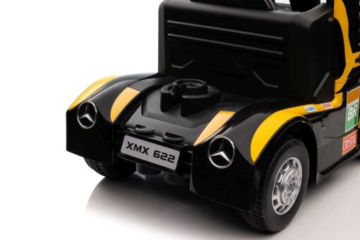Geltonas Mercedes XMX622 elektromobilis vaikams