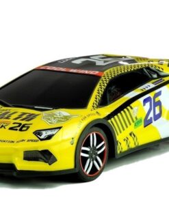 Geltonas R/C sportinis automobilis 1:14