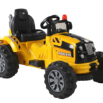 Geltonas elektrinis automobilis JS328D vaikams