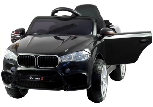 HL1538 juodas – elektrinis automobilis vaikams