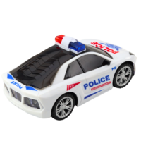 Interaktyvus policijos automobilis su šviesomis