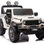 Jeep Rubicon 4×4 DK‑JWR556 – 24V – 4×200W – Baltas