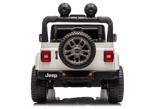 Jeep Rubicon 4×4 DK‑JWR556 – 24V – 4×200W – Baltas
