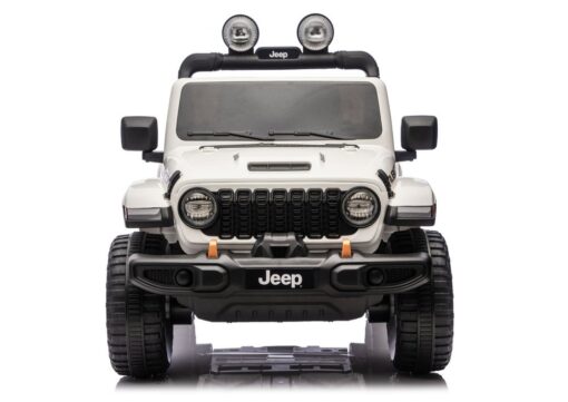Jeep Rubicon 4×4 DK‑JWR556 – 24V – 4×200W – Baltas