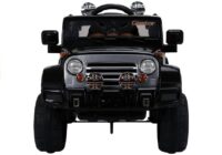 Juodas Jeep JJ245 elektromobilis vaikams