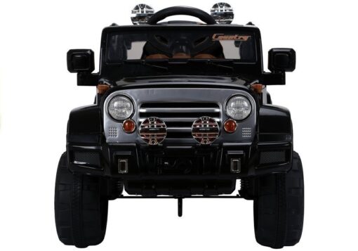 Juodas Jeep JJ245 elektromobilis vaikams