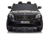 Juodas Mercedes GLC 63S XMX608 elektromobilis vaikams