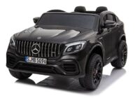 Juodas Mercedes GLC 63S XMX608 elektromobilis vaikams