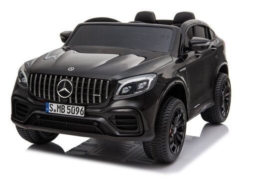 Juodas Mercedes GLC 63S XMX608 elektromobilis vaikams