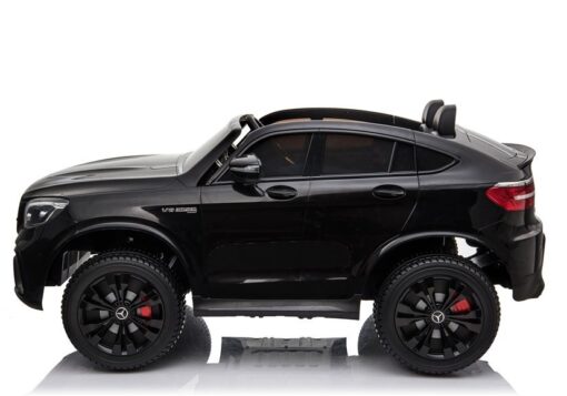Juodas Mercedes GLC 63S XMX608 elektromobilis vaikams