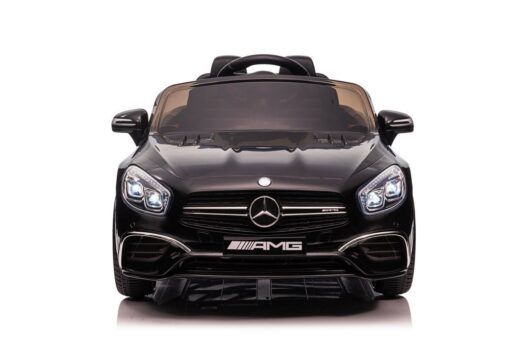 Juodas Mercedes SL65 S XMX602B elektromobilis vaikams