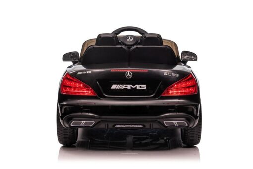 Juodas Mercedes SL65 S XMX602B elektromobilis vaikams