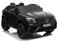 Juodas elektrinis Mercedes GLC 63S XMX608 vaikams