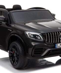 Juodas elektrinis Mercedes GLC 63S XMX608 vaikams