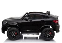 Juodas elektrinis Mercedes GLC 63S XMX608 vaikams