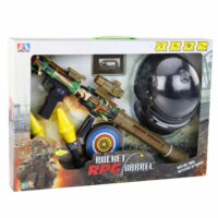 Karinis RPG bazukos rinkinys su šalmu