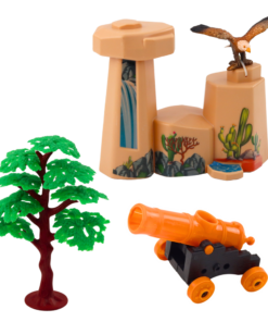 Kaubojų Wild West figūrėlių rinkinys