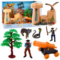 Kaubojų Wild West figūrėlių rinkinys